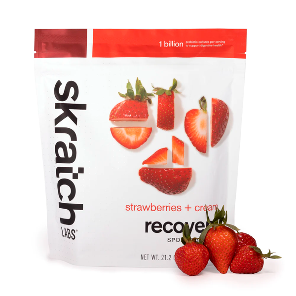 Skratch Labs Recovery Drink Mix - Strawberries + Cream