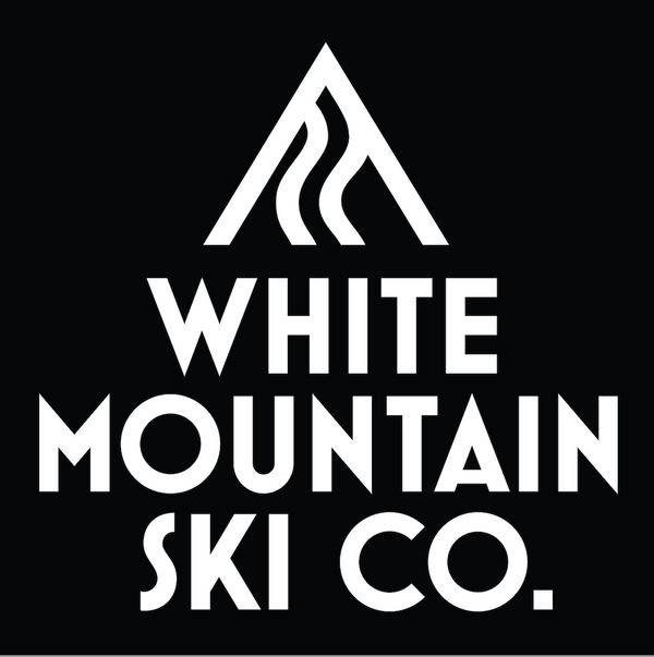Square White Mountain Ski Co Sticker