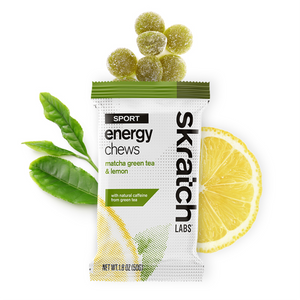 Skratch Labs Energy Chews Green Tea Lemon